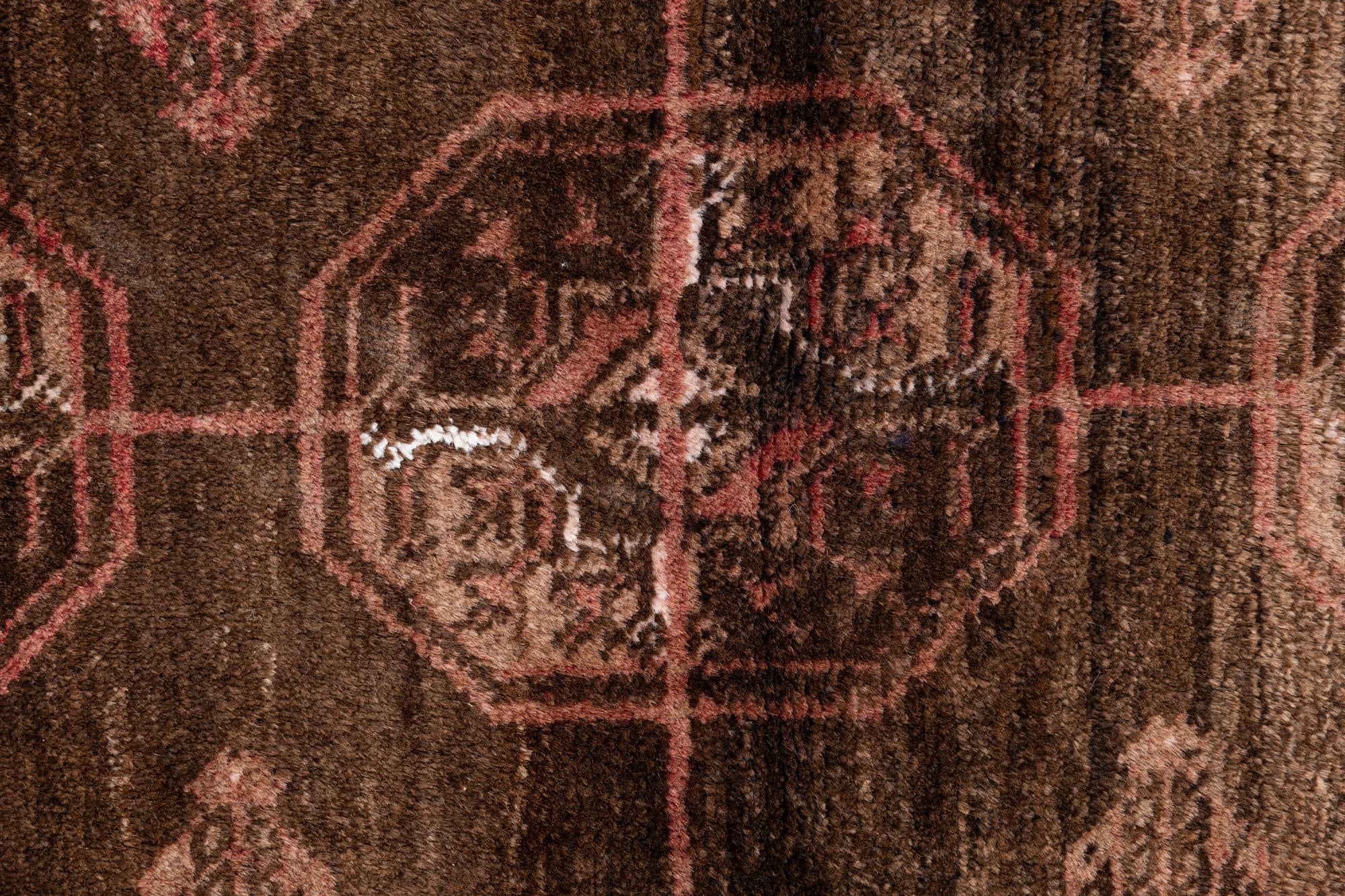 3' 7 x 6' 4 Hand Knotted Ultra Vintage Persian Wool Rug