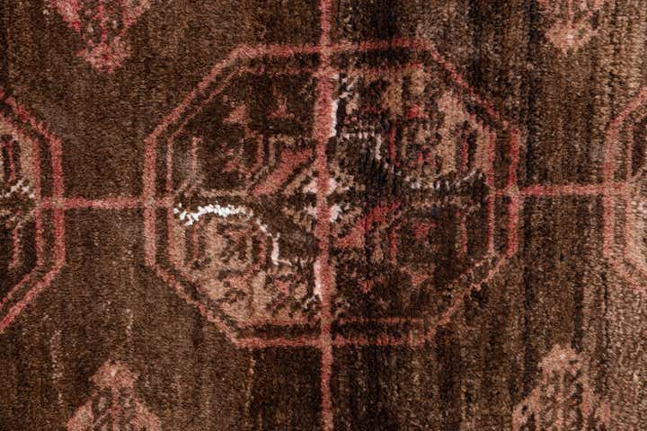 3' 7 x 6' 4 Hand Knotted Ultra Vintage Persian Wool Rug