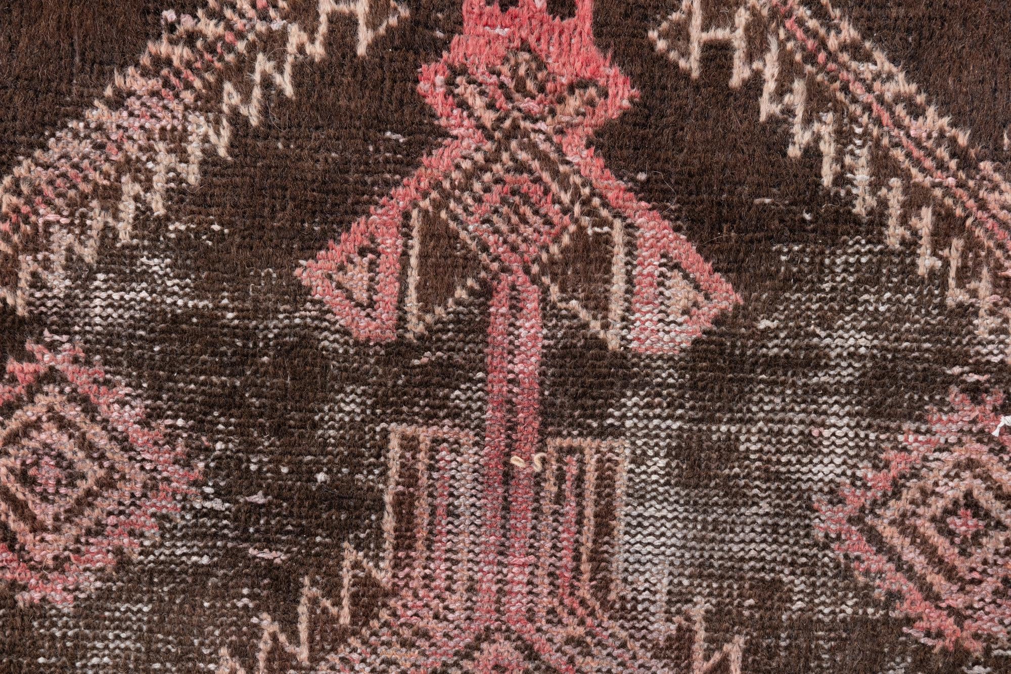 3' 8 x 6' 7 Hand Knotted Ultra Vintage Persian Wool Rug