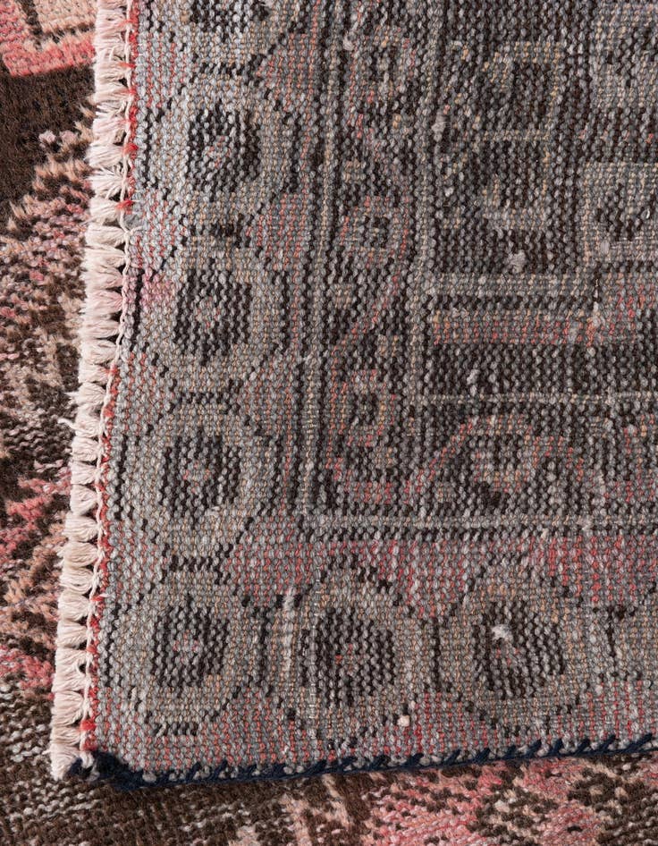 Detail image of 3' 8 x 6' 7  Hand Knotted Ultra Vintage Persian Wool Rug