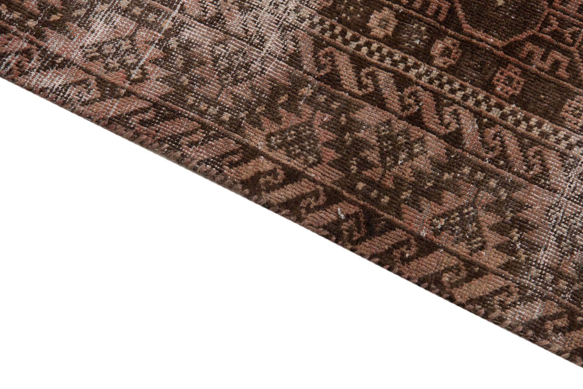 3' 6 x 6' 3 Hand Knotted Ultra Vintage Persian Wool Rug