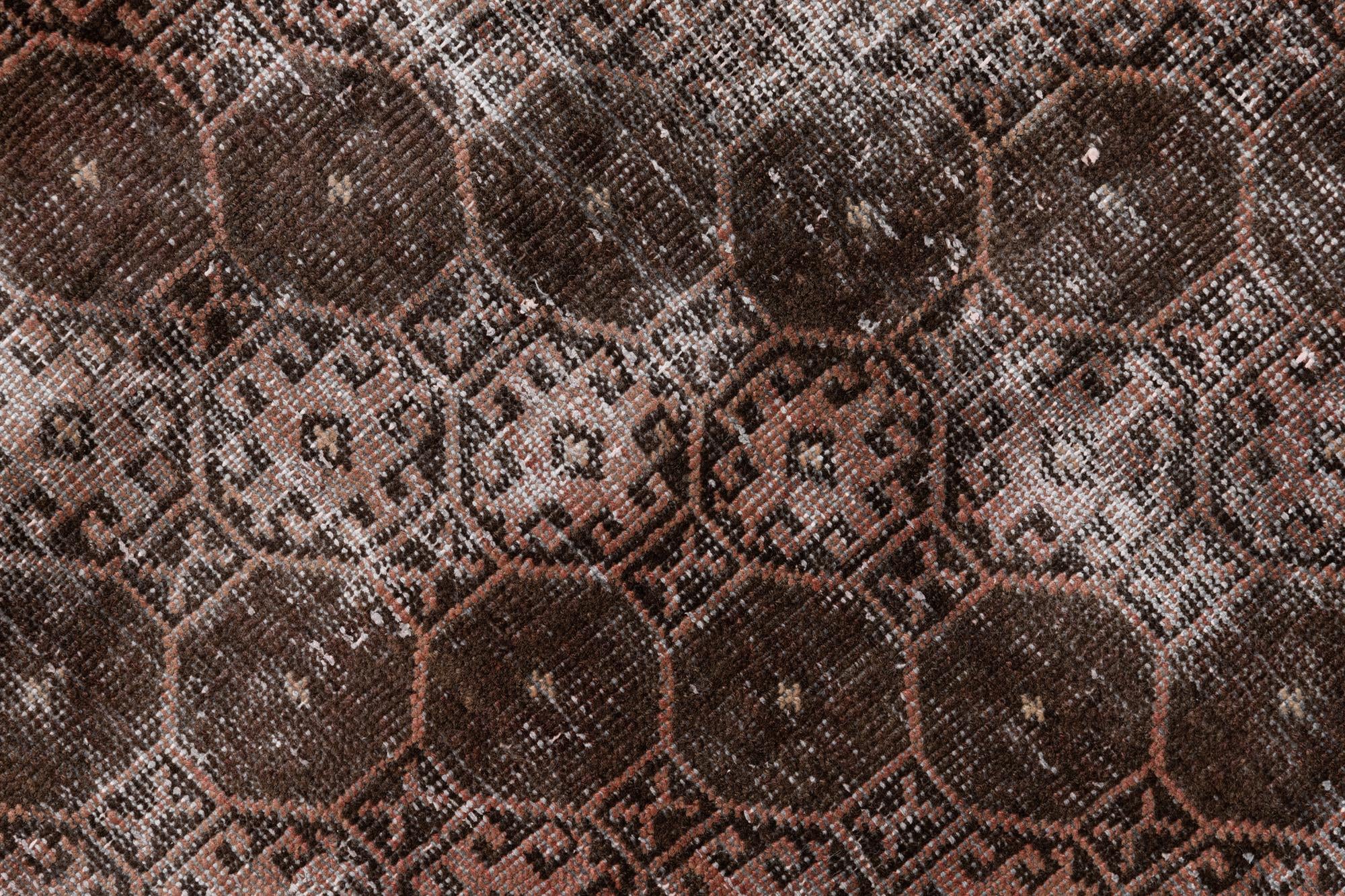 3' 6 x 6' 3 Hand Knotted Ultra Vintage Persian Wool Rug