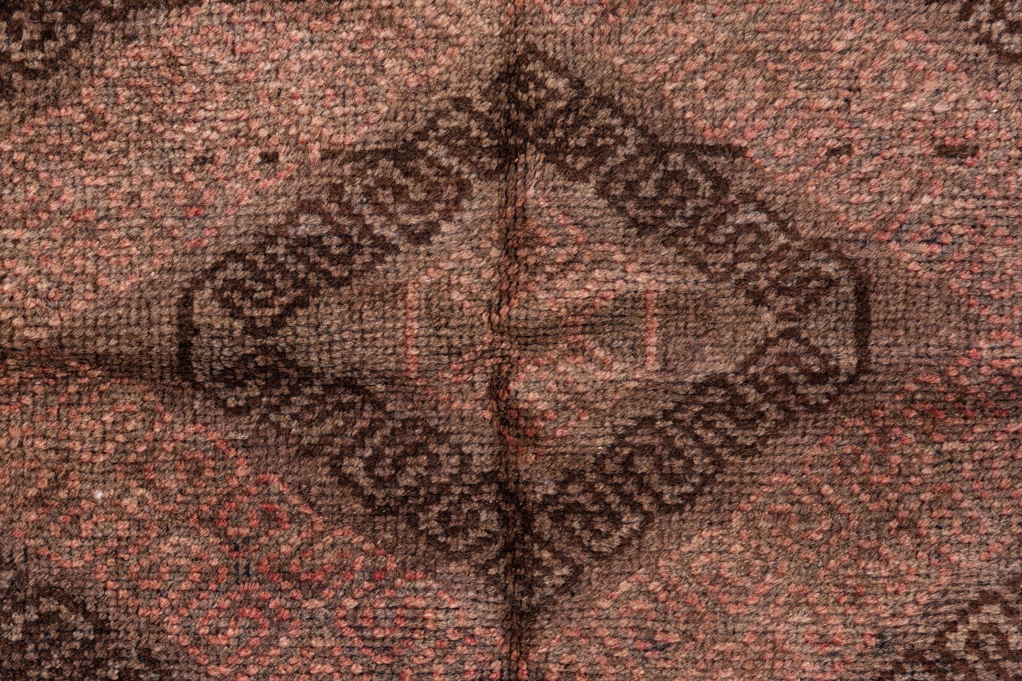 3' 4 x 6' 1 Hand Knotted Ultra Vintage Persian Wool Rug