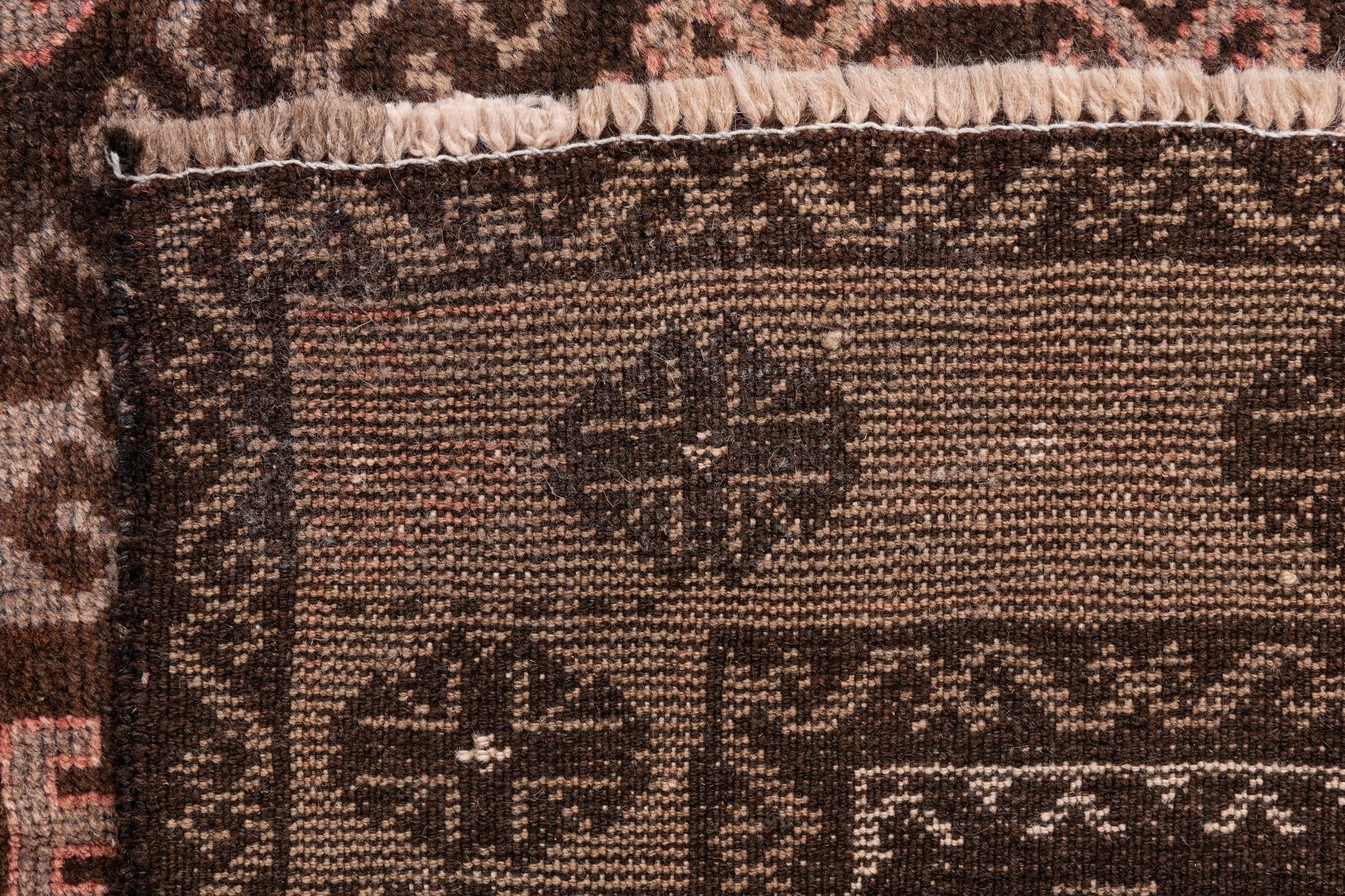 3' 4 x 6' 1 Hand Knotted Ultra Vintage Persian Wool Rug