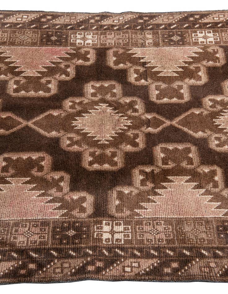 Detail image of 3' 5 x 6' 3  Hand Knotted Ultra Vintage Persian Wool Rug