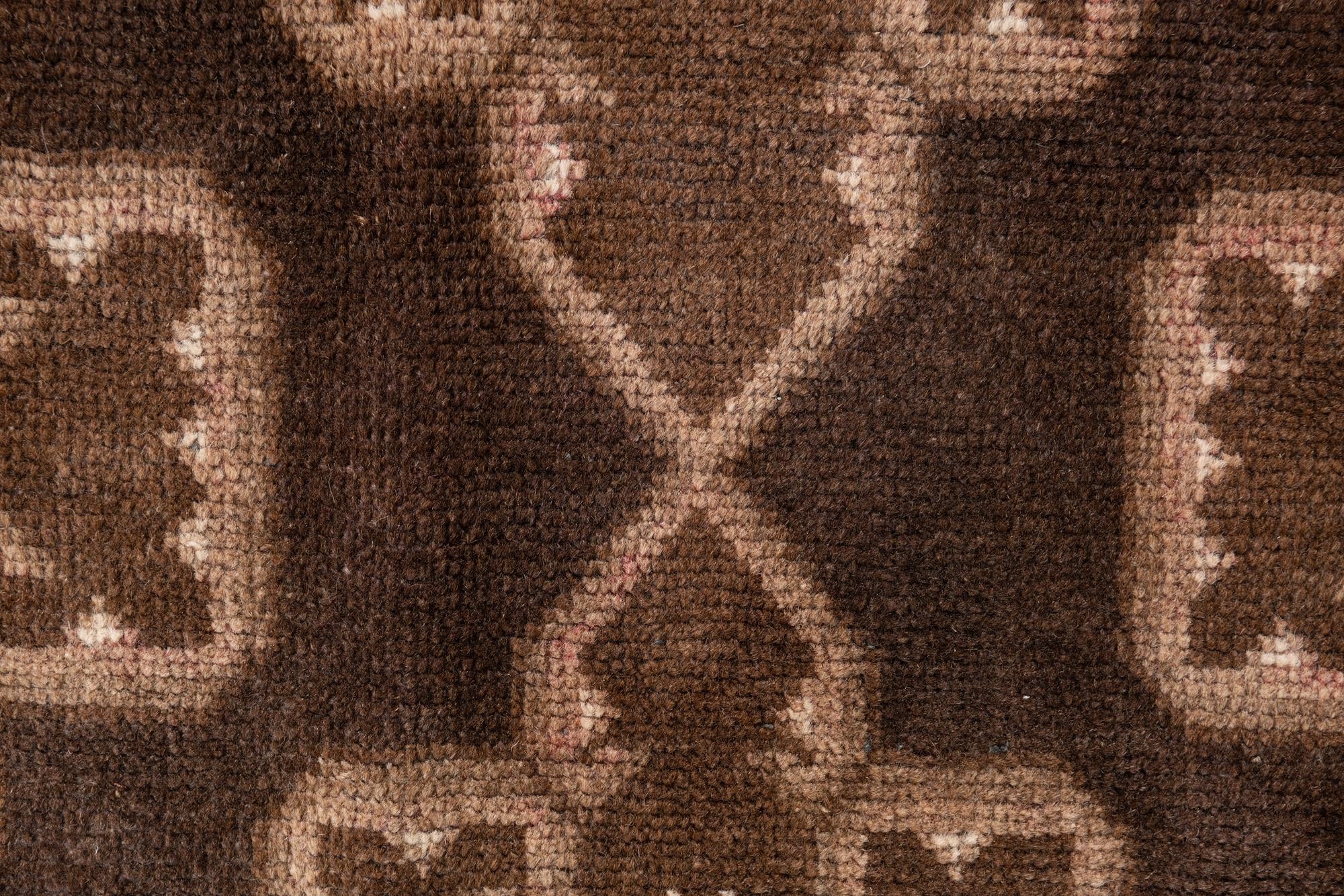 3' 5 x 6' 3 Hand Knotted Ultra Vintage Persian Wool Rug