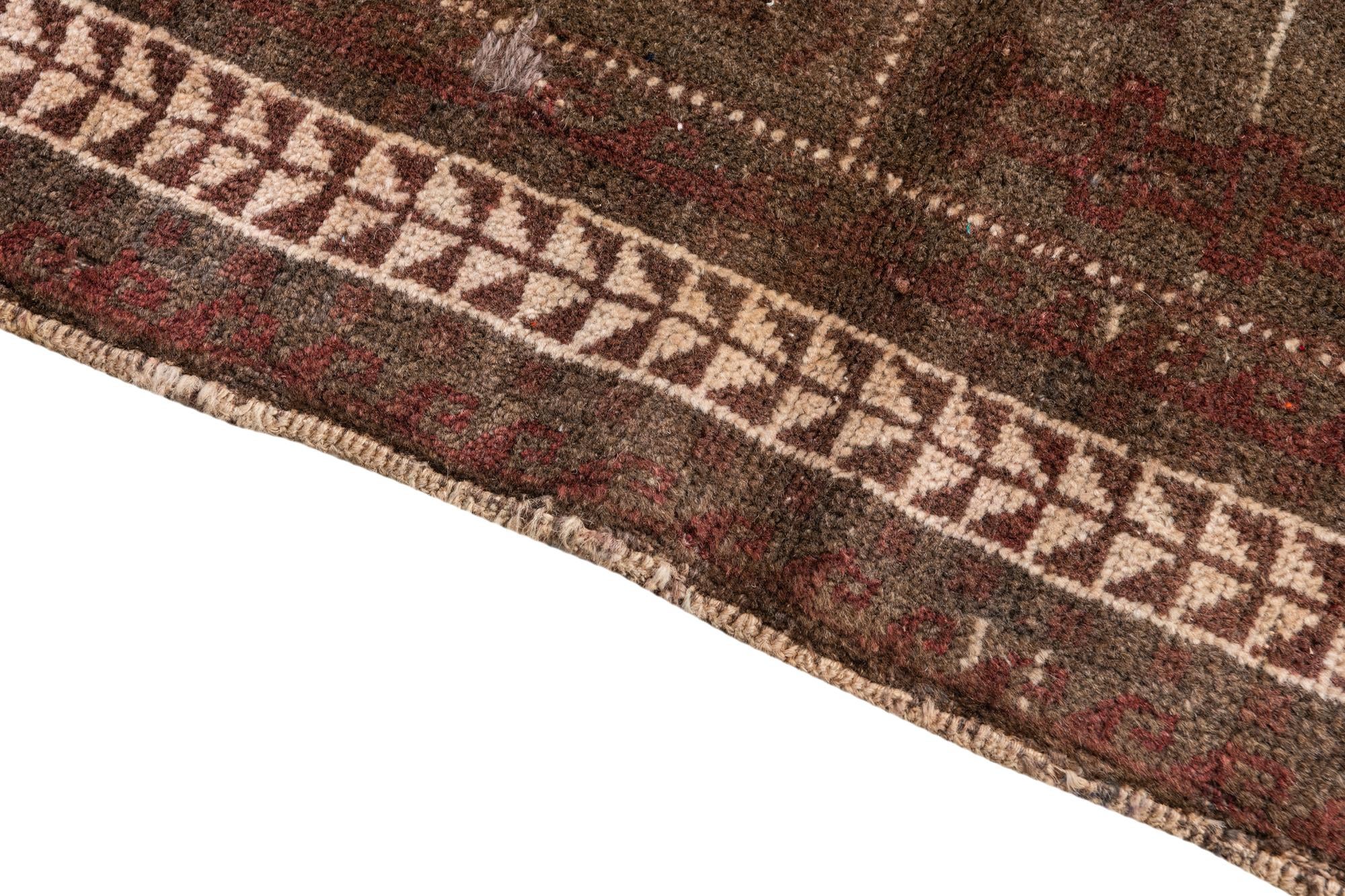 2' 7 x 4' 5 Hand Knotted Ultra Vintage Persian Wool Rug