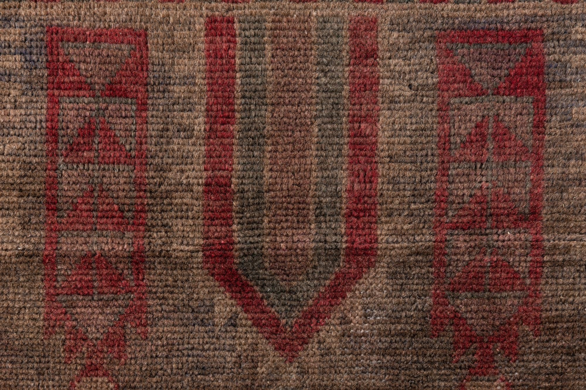3' 2 x 4' 8 Hand Knotted Ultra Vintage Persian Wool Rug