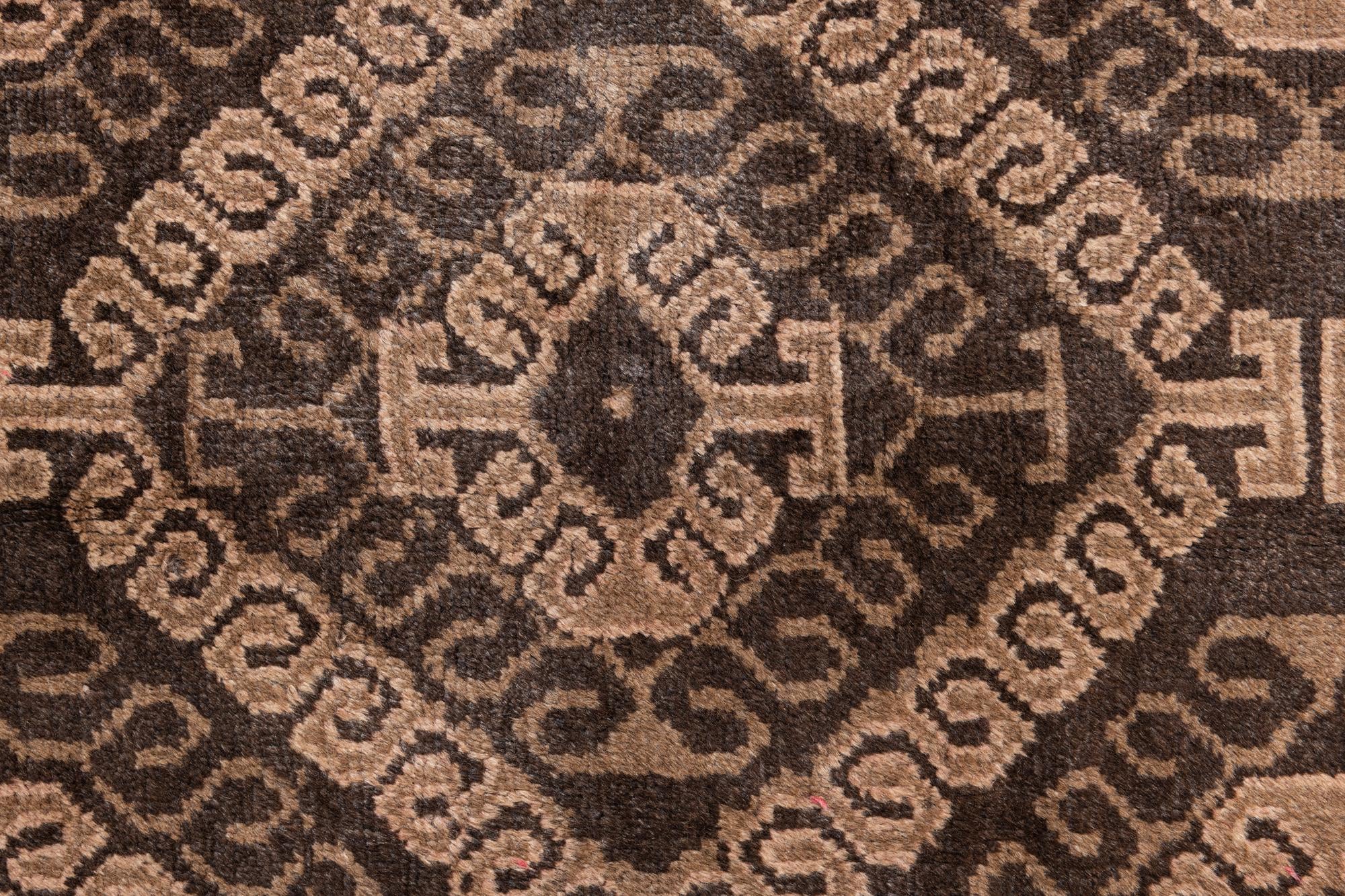 3' 4 x 6' 3 Hand Knotted Ultra Vintage Persian Wool Rug