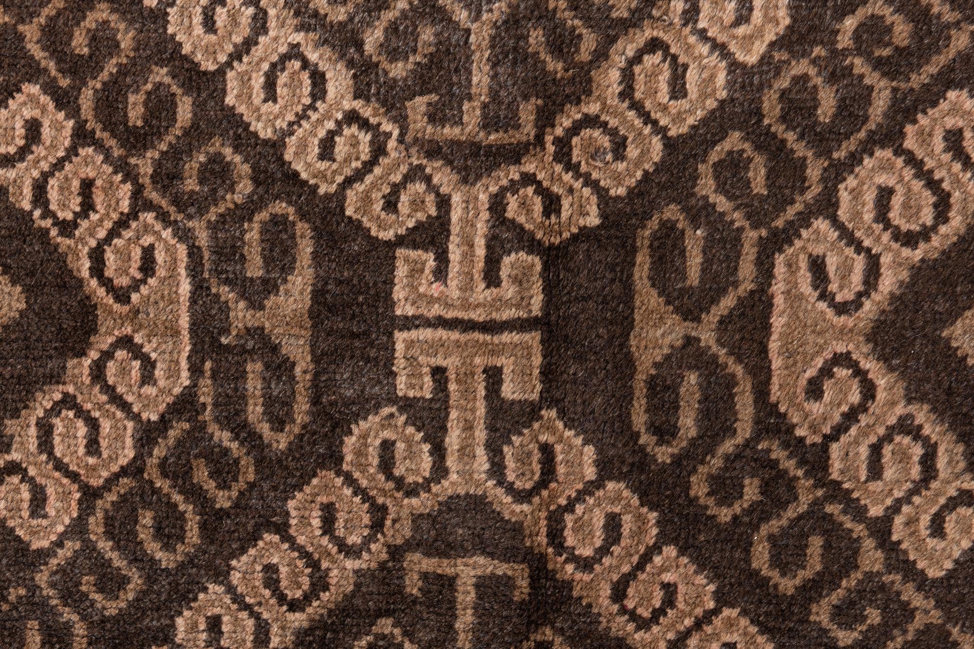3' 4 x 6' 3 Hand Knotted Ultra Vintage Persian Wool Rug