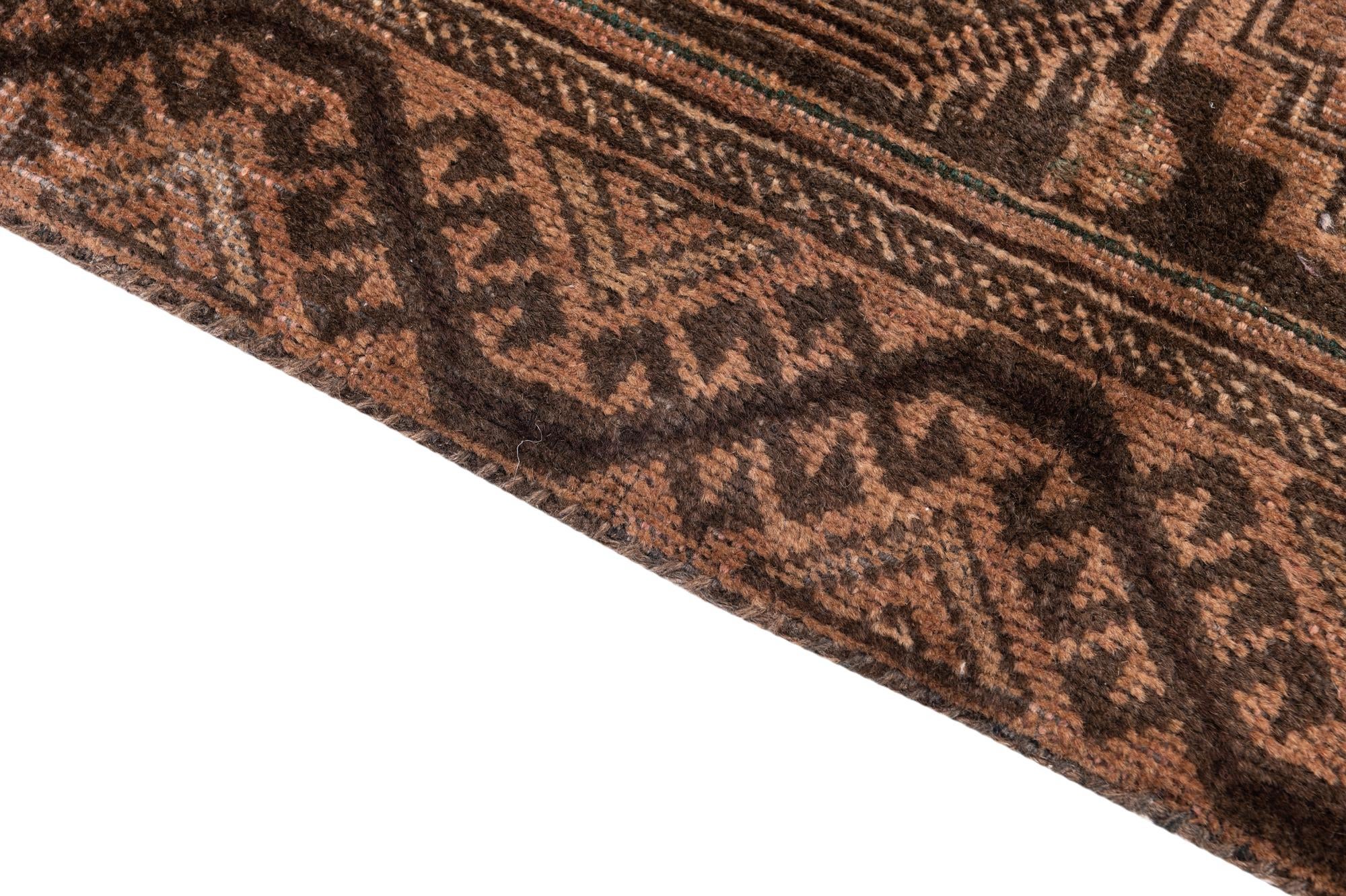 3' 3 x 6' 4 Hand Knotted Ultra Vintage Persian Wool Rug