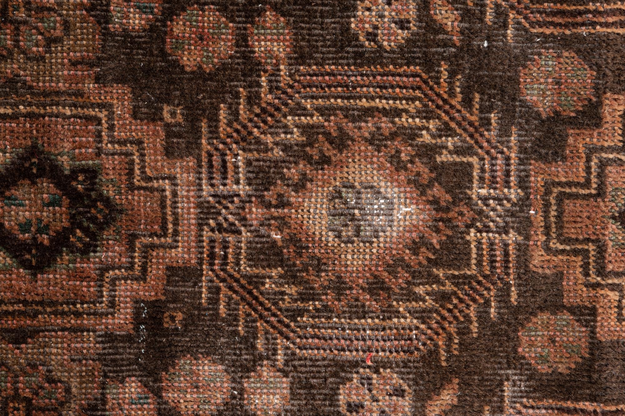 3' 3 x 6' 4 Hand Knotted Ultra Vintage Persian Wool Rug