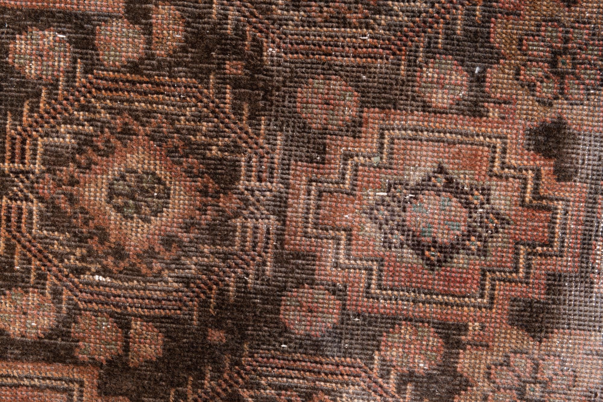 3' 3 x 6' 4 Hand Knotted Ultra Vintage Persian Wool Rug