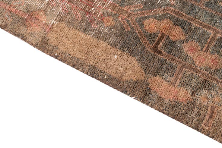 Detail image of 3' 8 x 5' 3 Hand Knotted Ultra Vintage Persian Wool Rug