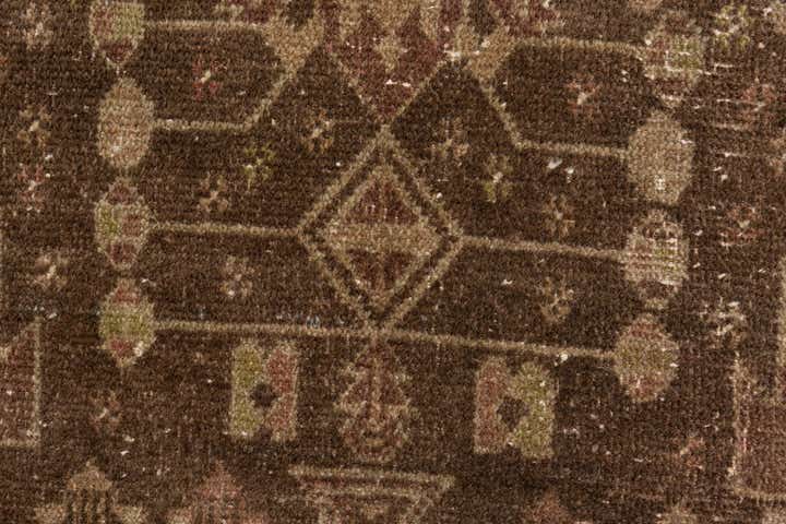 3' 5 x 6' 5 Hand Knotted Ultra Vintage Persian Wool Rug