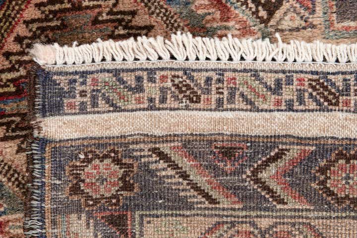 4' 1 x 6' 8 Hand Knotted Ultra Vintage Persian Wool Rug