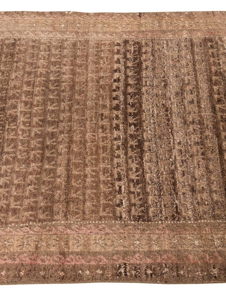 Detail image of 3' 4 x 6' 3  Hand Knotted Ultra Vintage Persian Wool Rug