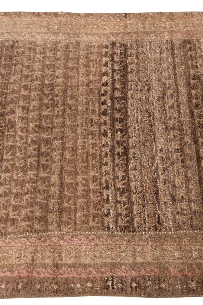 3' 4 x 6' 3 Hand Knotted Ultra Vintage Persian Wool Rug