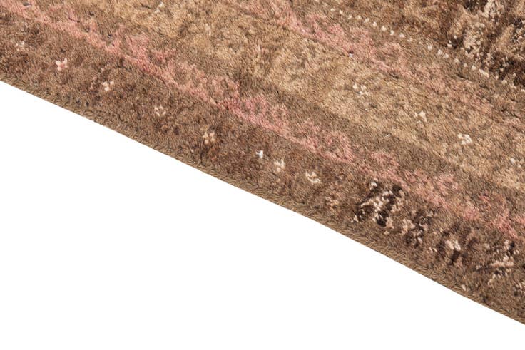 Detail image of 3' 4 x 6' 3 Hand Knotted Ultra Vintage Persian Wool Rug