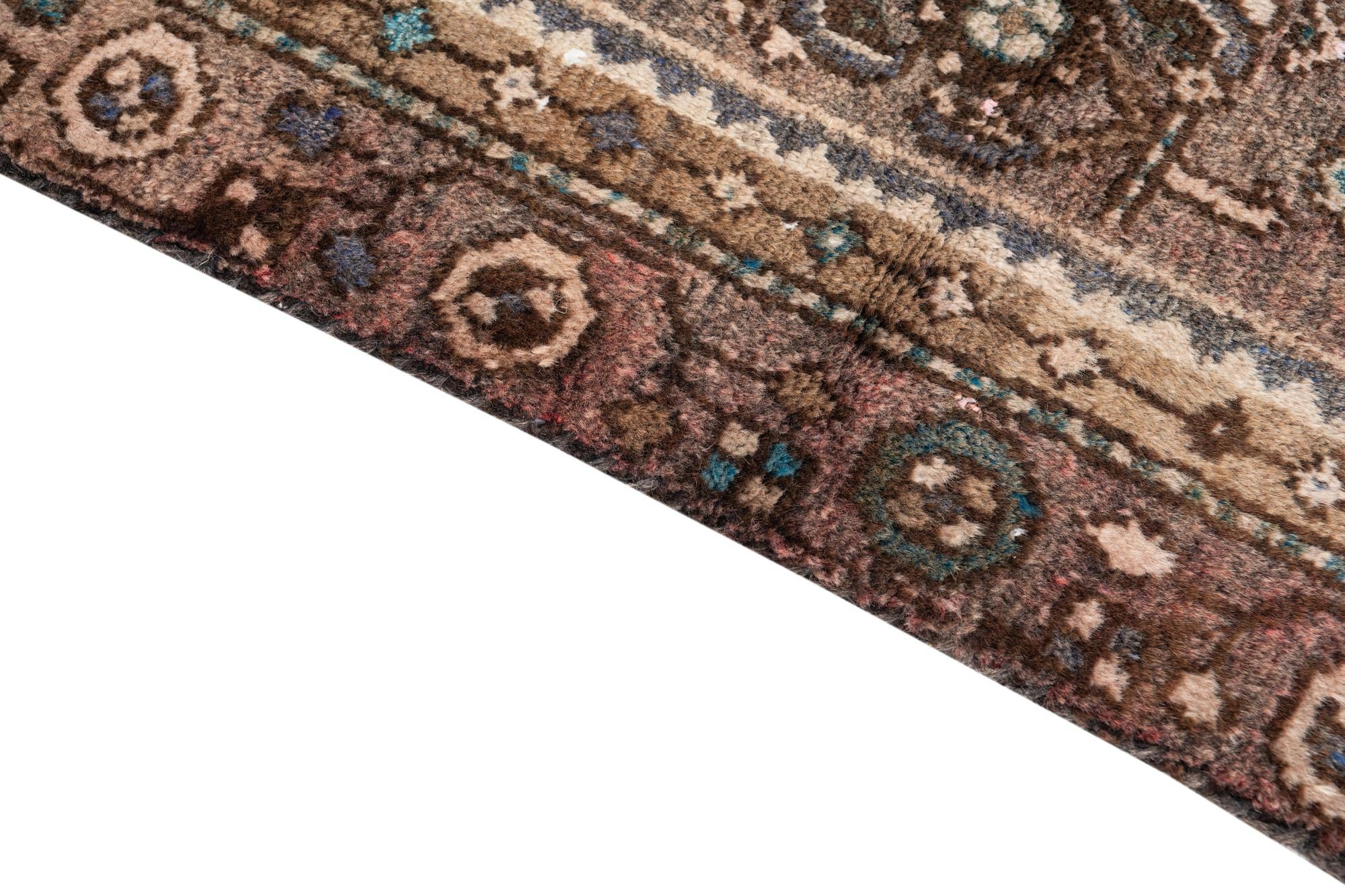 3' 4 x 6' 3 Hand Knotted Ultra Vintage Persian Wool Rug