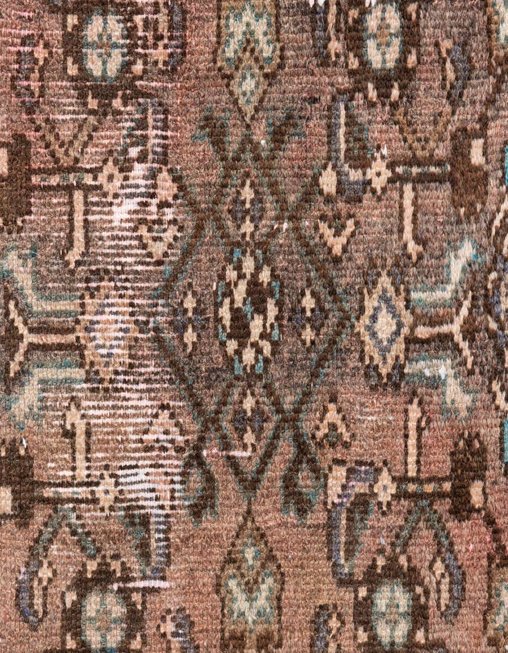 Detail image of 3' 4 x 6' 3  Hand Knotted Ultra Vintage Persian Wool Rug