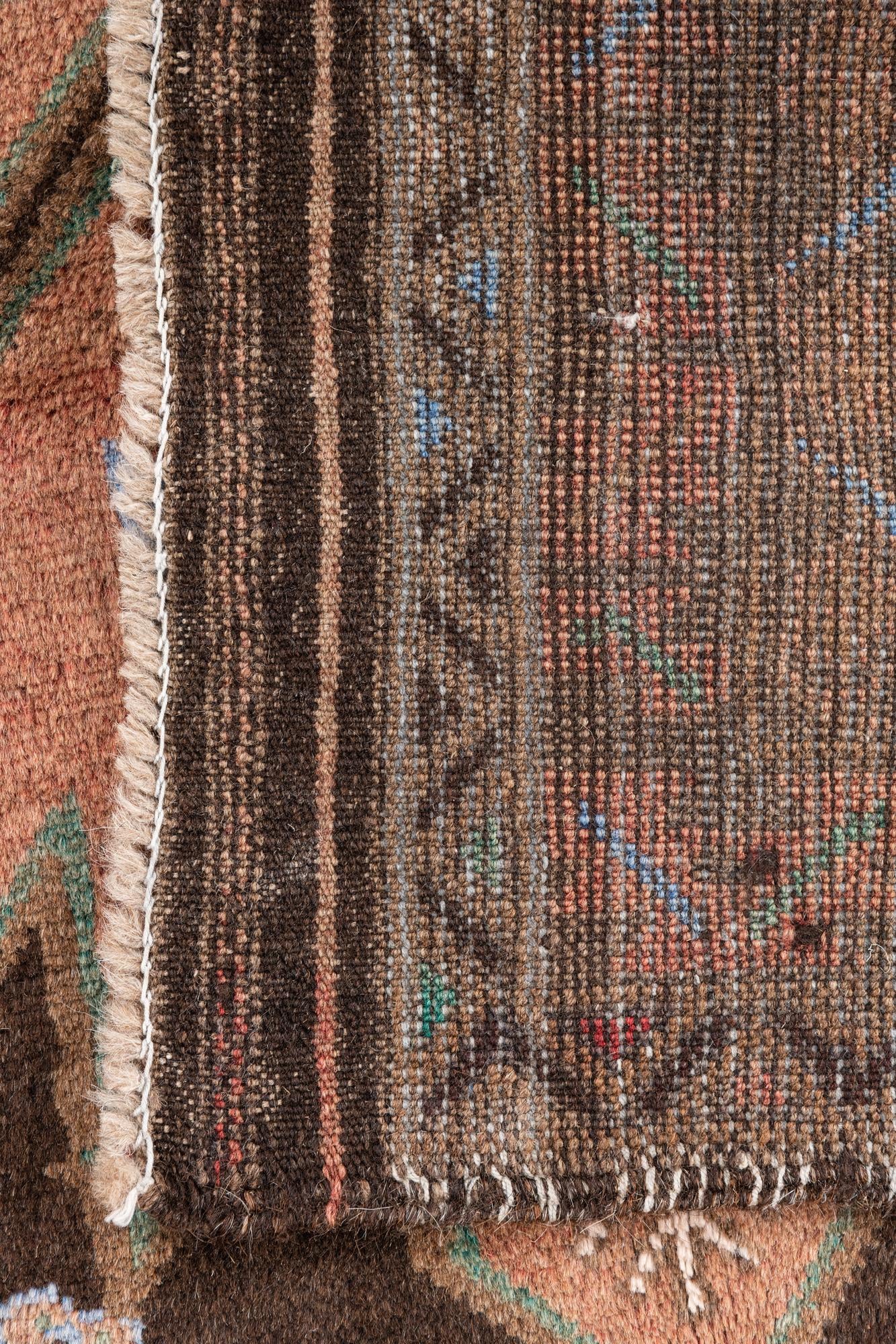 3' 7 x 6' Hand Knotted Ultra Vintage Persian Wool Rug