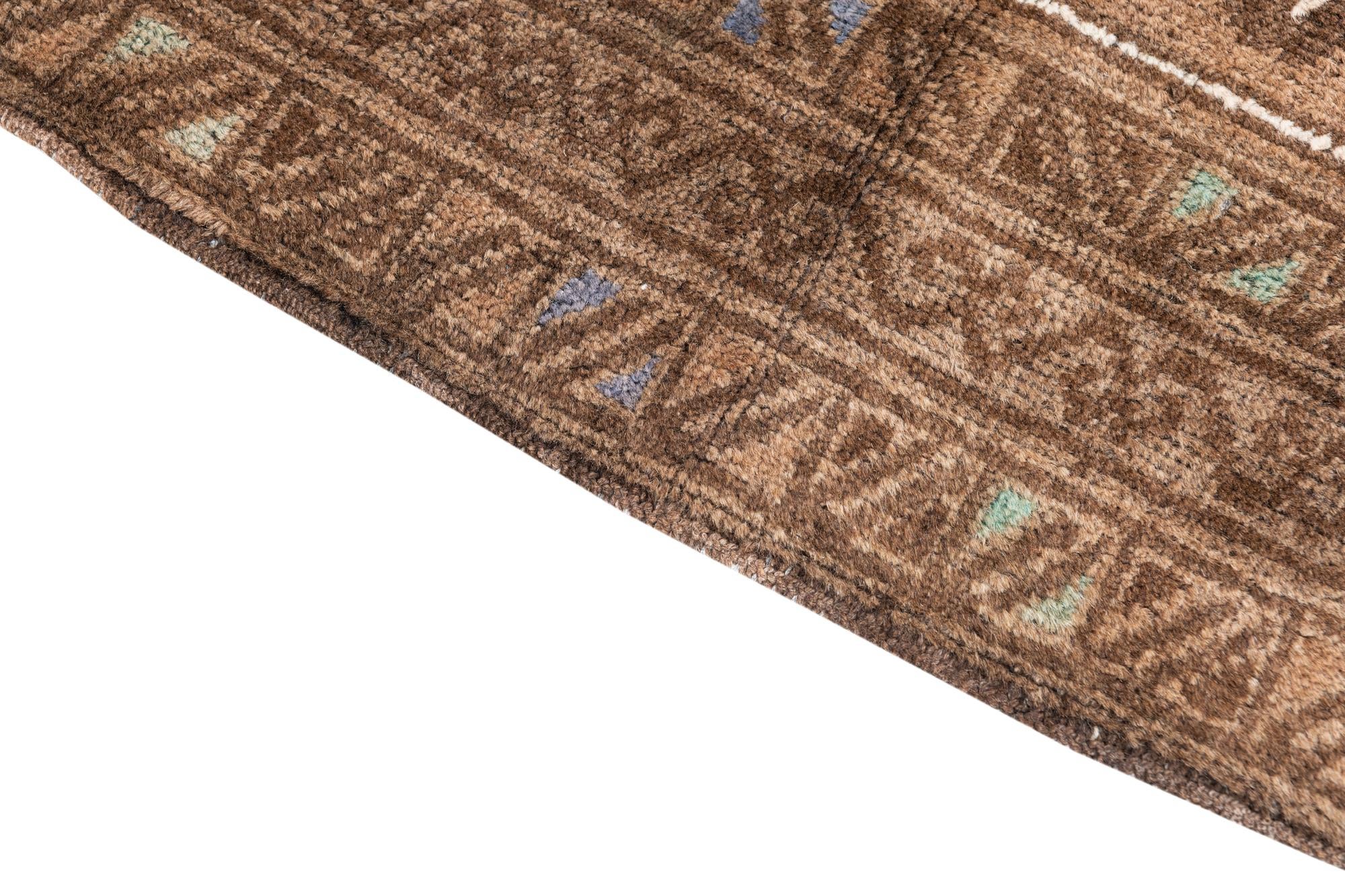 3' 6 x 6' 4 Hand Knotted Ultra Vintage Persian Wool Rug