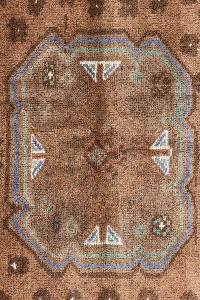 3' 6 x 6' 4 Hand Knotted Ultra Vintage Persian Wool Rug