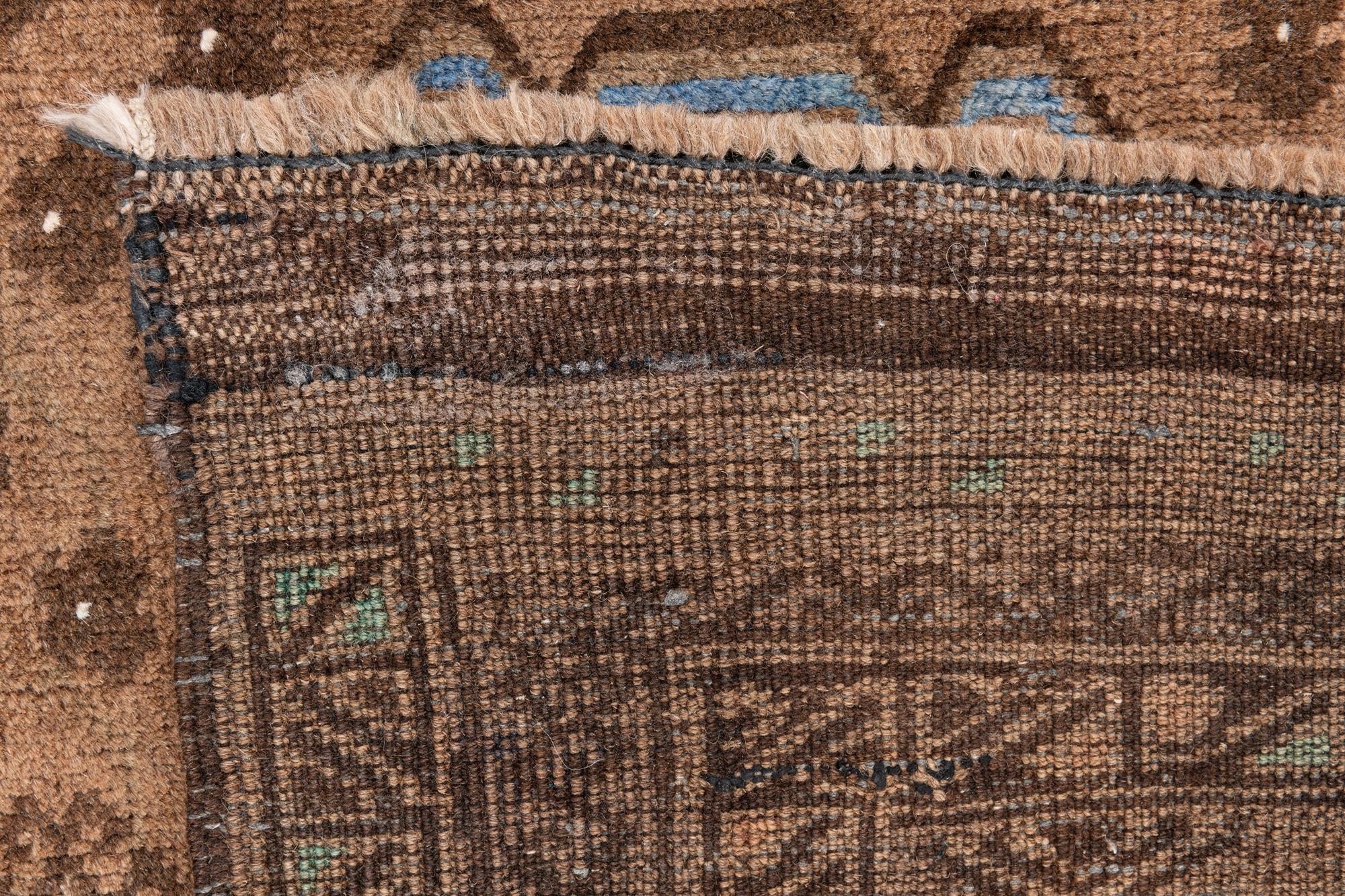3' 6 x 6' 4 Hand Knotted Ultra Vintage Persian Wool Rug