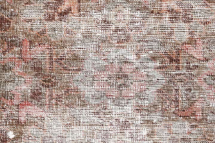 3' 7 x 7' Hand Knotted Ultra Vintage Persian Wool Rug