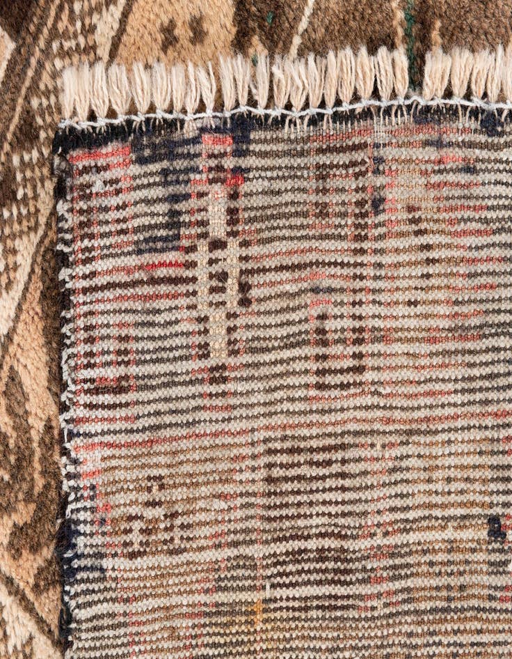 Detail image of 3' 5 x 6' 8  Hand Knotted Ultra Vintage Persian Wool Rug