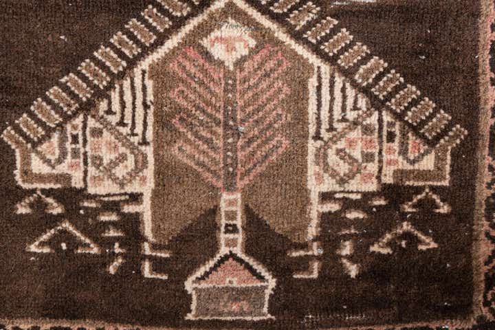 2' 6 x 4' Hand Knotted Ultra Vintage Persian Wool Rug