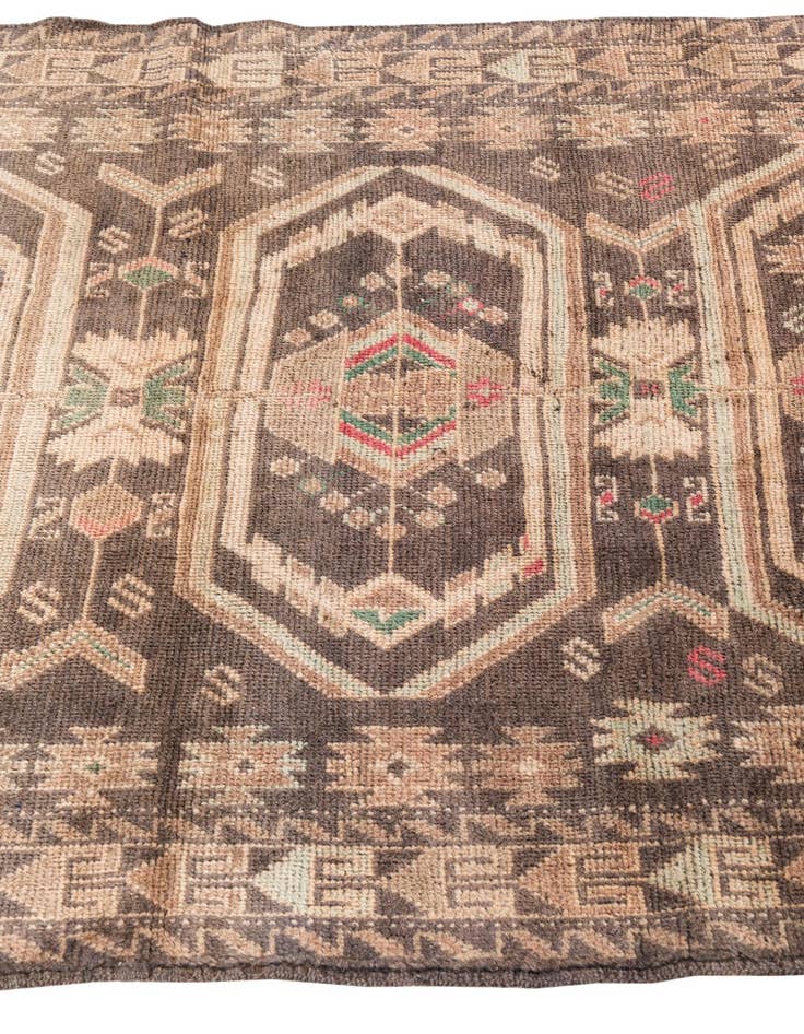 Detail image of 3' 9 x 6' 3  Hand Knotted Ultra Vintage Persian Wool Rug