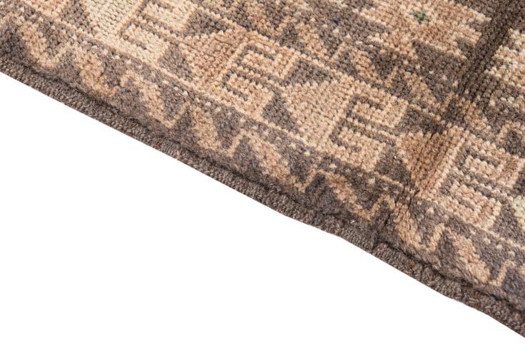 Detail image of 3' 9 x 6' 3 Hand Knotted Ultra Vintage Persian Wool Rug