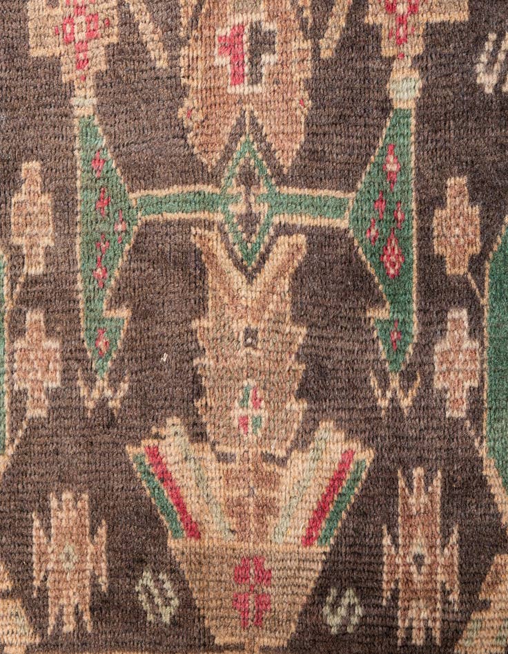 Detail image of 3' 9 x 6' 3  Hand Knotted Ultra Vintage Persian Wool Rug