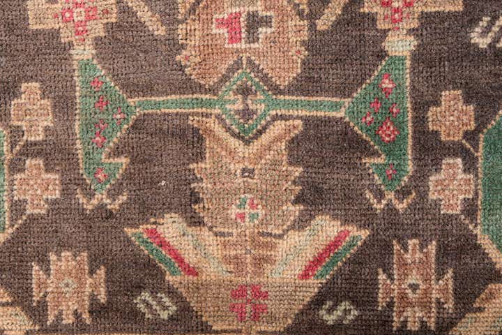 3' 9 x 6' 3 Hand Knotted Ultra Vintage Persian Wool Rug