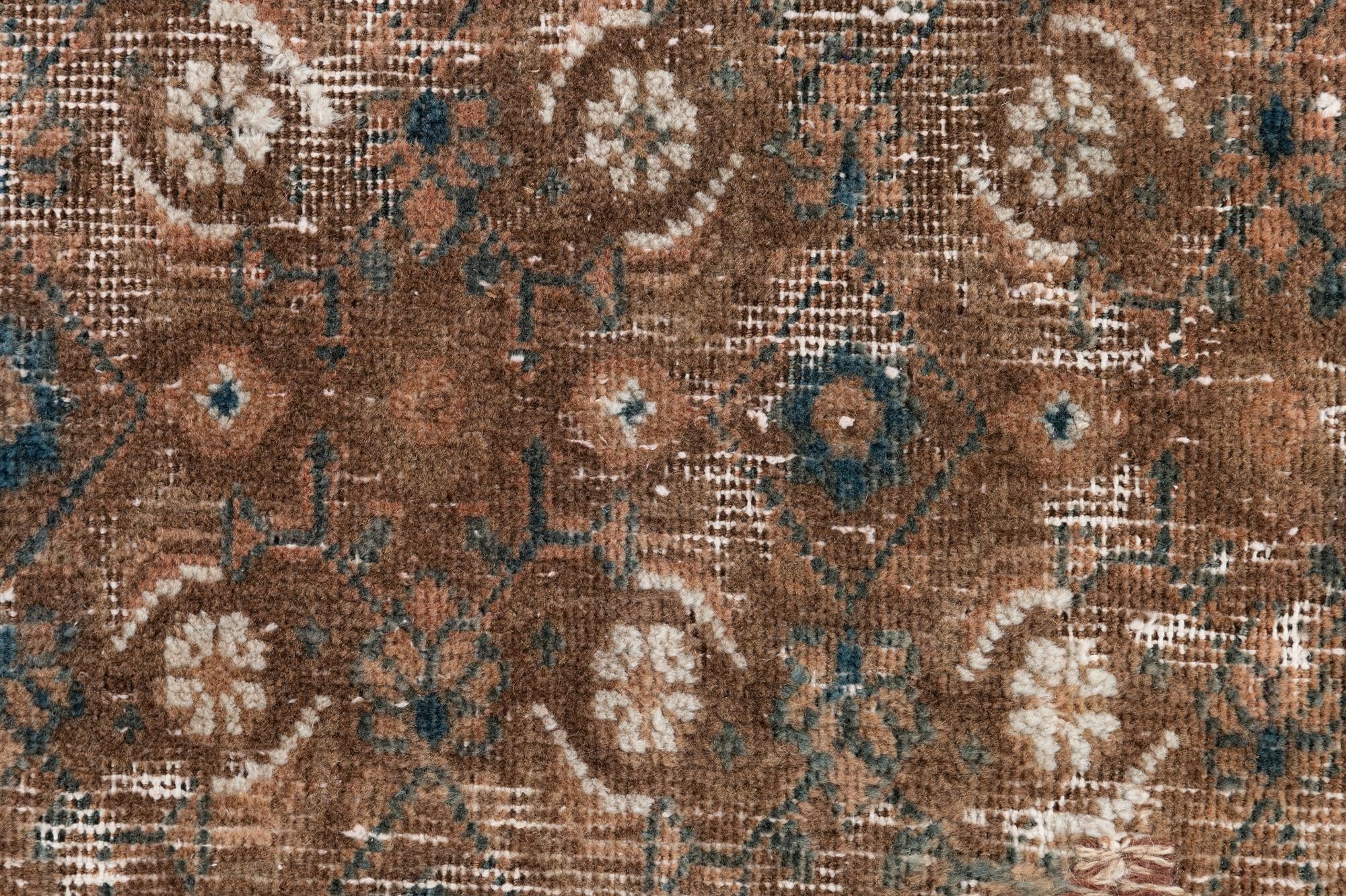 3' 7 x 4' 9 Hand Knotted Ultra Vintage Persian Wool Rug