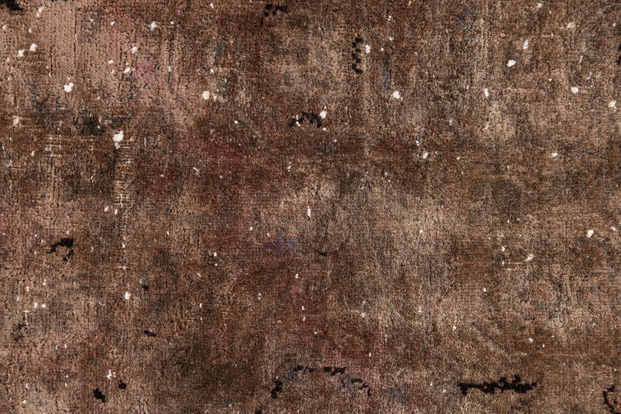 4' 5 x 7' Hand Knotted Ultra Vintage Persian Wool Rug