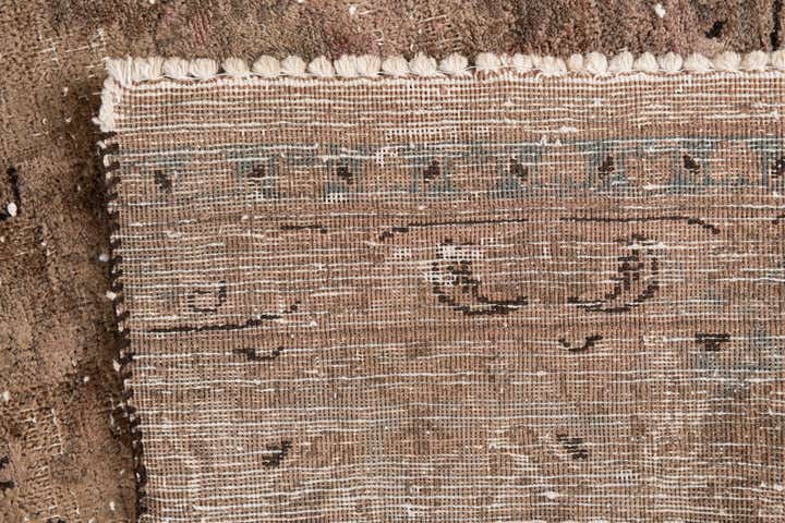 4' 5 x 7' Hand Knotted Ultra Vintage Persian Wool Rug