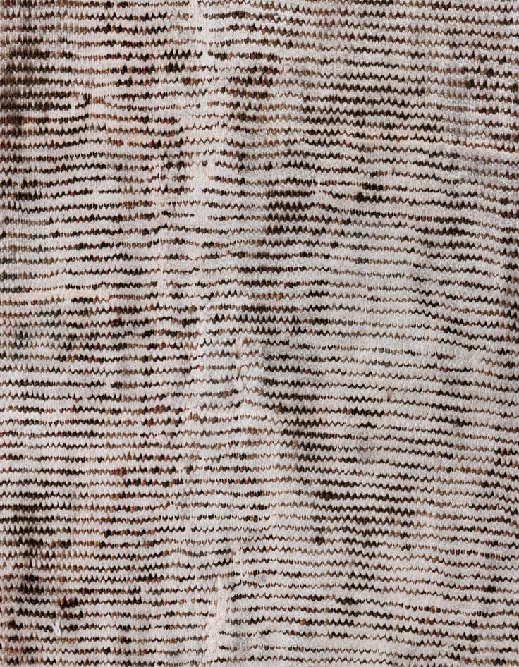 Detail image of 3' 7 x 6' 5  Hand Knotted Ultra Vintage Persian Wool Rug