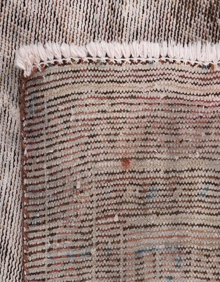 Detail image of 3' 7 x 6' 5  Hand Knotted Ultra Vintage Persian Wool Rug