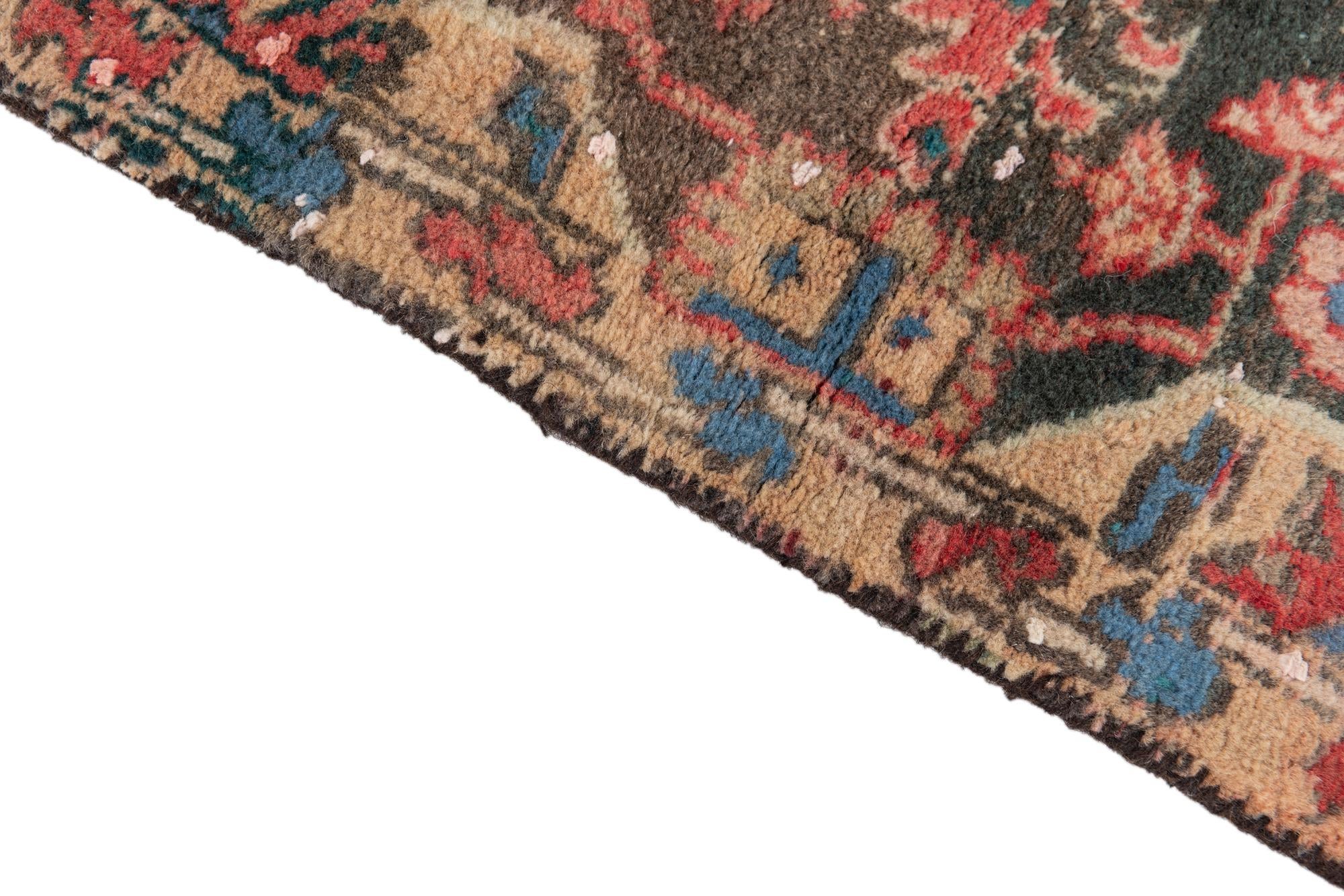 2' 9 x 4' 7 Hand Knotted Ultra Vintage Persian Wool Rug