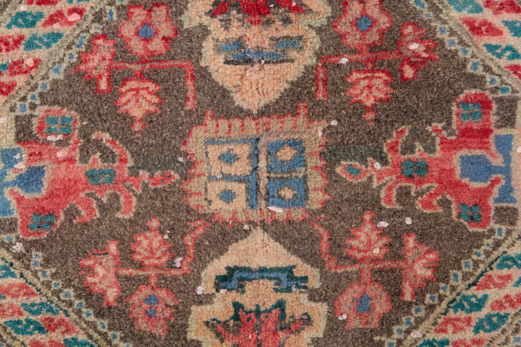 2' 9 x 4' 7 Hand Knotted Ultra Vintage Persian Wool Rug