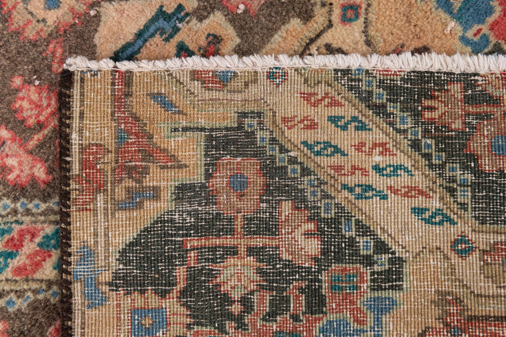 2' 9 x 4' 7 Hand Knotted Ultra Vintage Persian Wool Rug