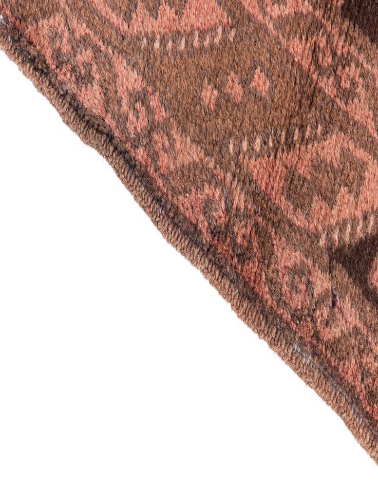 Detail image of 3' 6 x 6' 7  Hand Knotted Ultra Vintage Persian Wool Rug