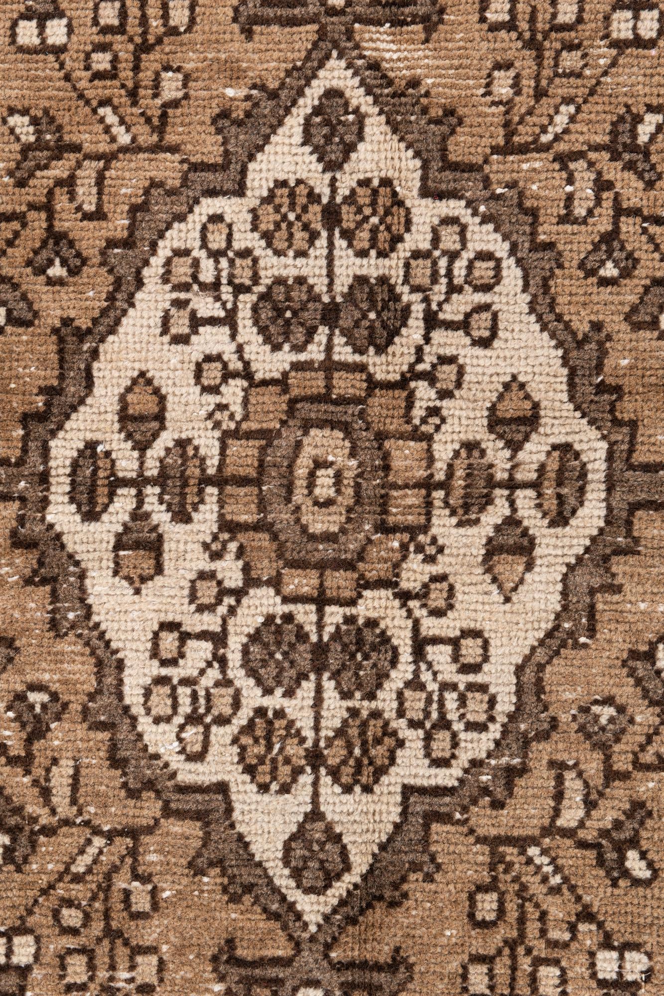 4' 10 x 7' 5 Hand Knotted Ultra Vintage Persian Wool Rug
