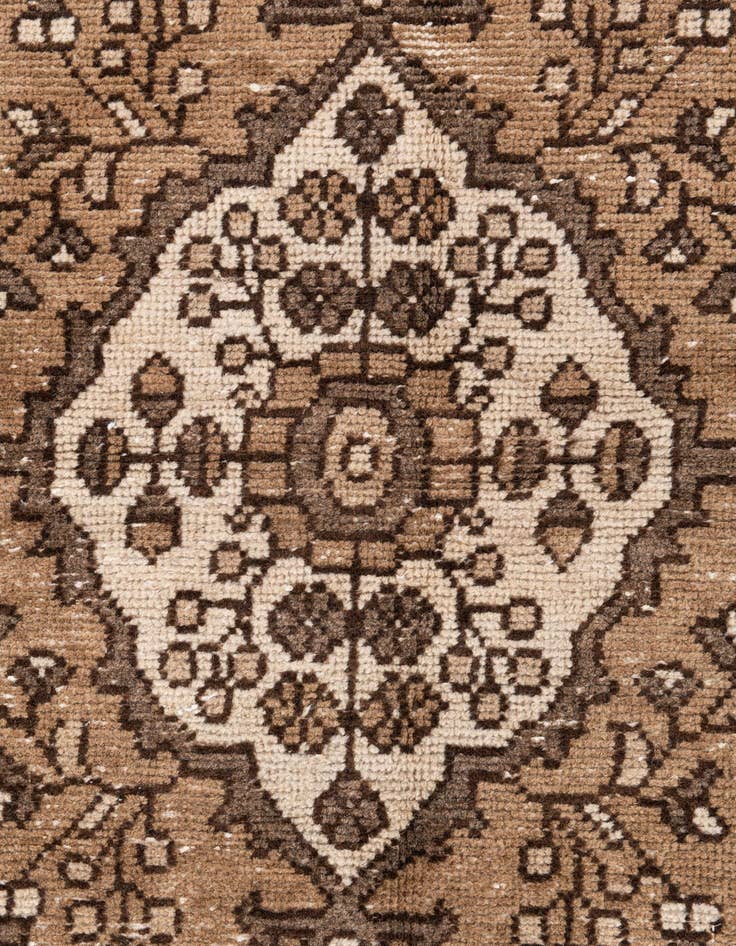 Detail image of 4' 10 x 7' 5  Hand Knotted Ultra Vintage Persian Wool Rug