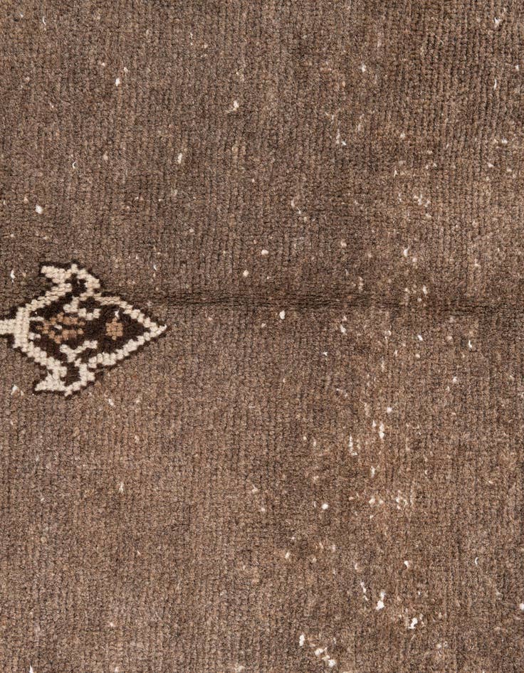 Detail image of 4' 10 x 7' 5  Hand Knotted Ultra Vintage Persian Wool Rug