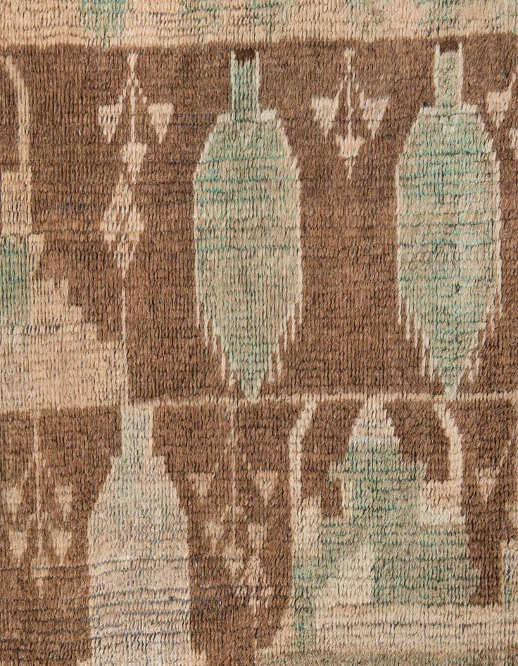 Detail image of 3' 5 x 5' 10  Hand Knotted Ultra Vintage Persian Wool Rug