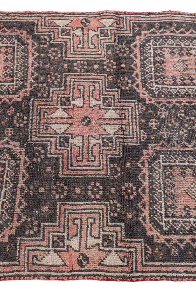 2' 8 x 4' 8 Hand Knotted Ultra Vintage Persian Wool Rug